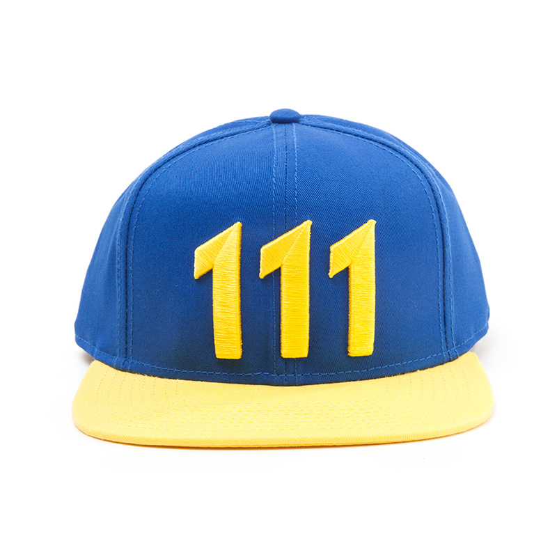 Fallout 4 Vault 111 Yellow Snapback Cap Rockzone