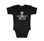 Amon Amarth Hammer Logo Black Baby Body