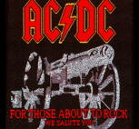 AC/DC For Those About To Rock Patch